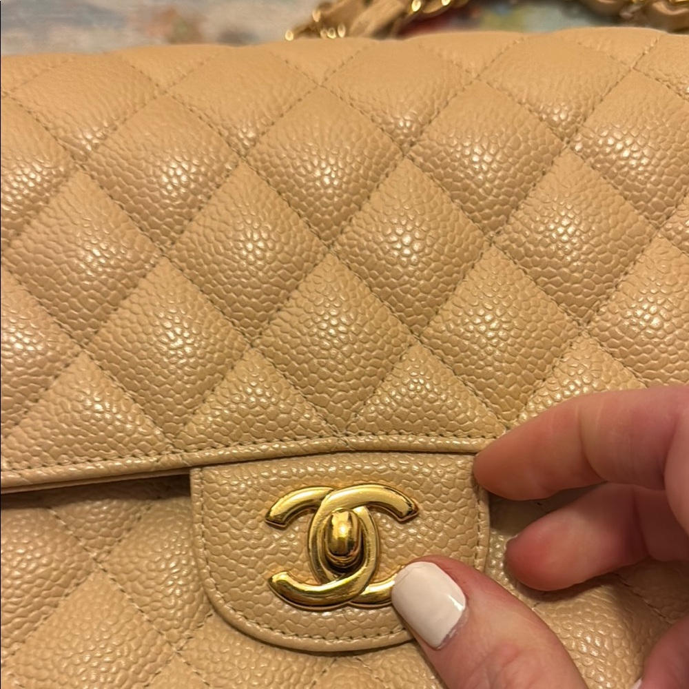 Chanel caviar double flap - Picture 6 of 7